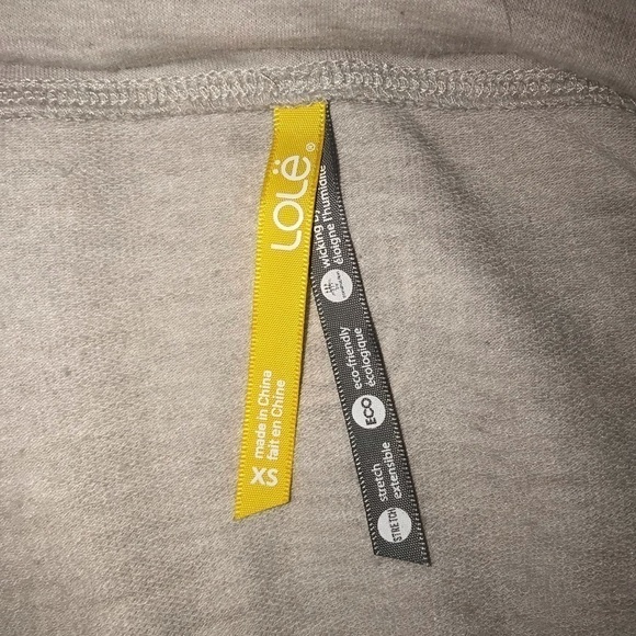 Lole scoop neck grey long sleeved top XS - Picture 4 of 6